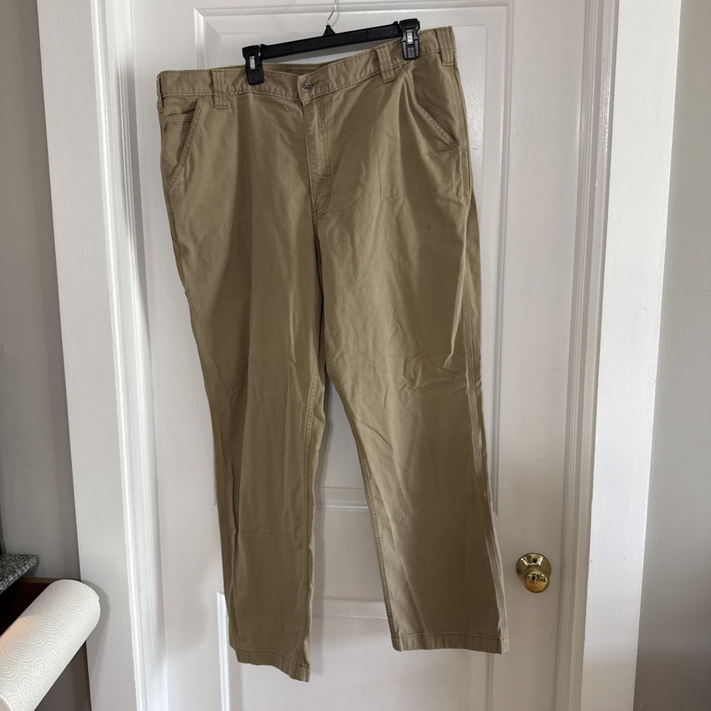 Carhartt Relaxed Fit Men's Jeans 42/32 Khaki Color